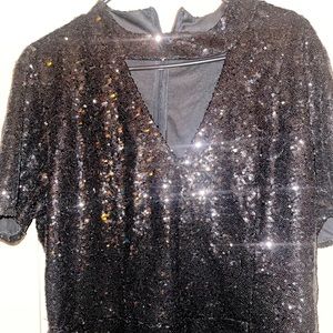 Sequined Romper